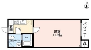 長町南駅 徒歩8分 3階の物件間取画像